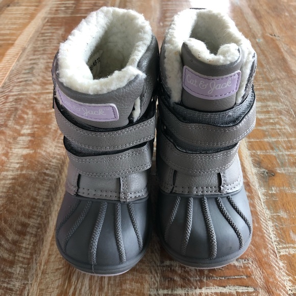 Cat & Jack girls snow boots - Picture 3 of 7